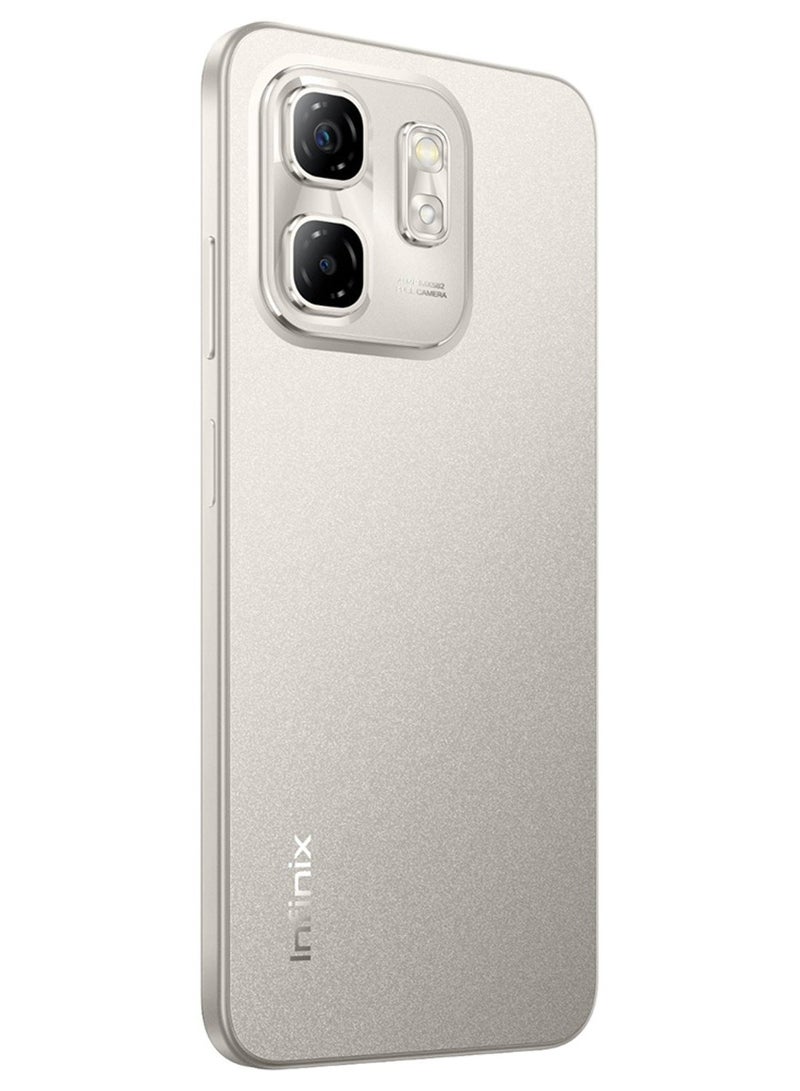 Infinix Hot 50i Dual SIM Titanium Grey 4+4GB RAM 128GB 4G- Middle East Version  - Image 4