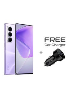 Infinix Hot 50 Pro+ Dual SIM Dreamy Purple 8+8 GB RAM 256GB 4G + Ai Support - Middle East Version With Car Charger  - Image 1