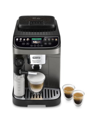 Magnifica Evo Next  – Fully Automatic Coffee Machine with 2.4 Inch TFT Colour Display & LatteCrema Milk System, 7 Direct Selection Buttons (Cappuccino, Espresso, Latte) 12 kg 1450 W ‎ECAM312.80.TB Titanium - pnsku/N70131148V/45/_/1732589205/c87a0f38-3aa0-4456-bfea-0b6fe95bb8f6