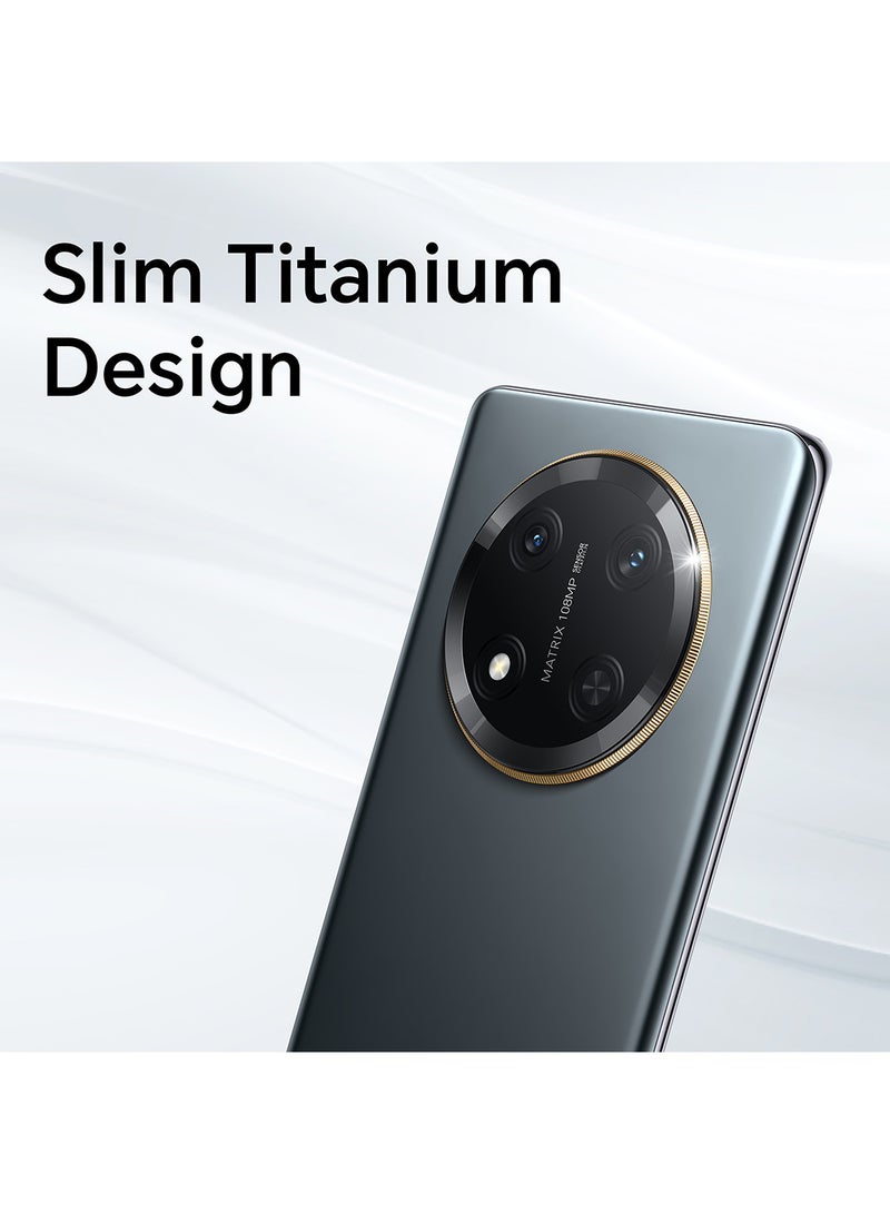 Honor - X9c Dual SIM Titanium Black 12GB RAM 256GB 5G With Free Buds - Middle East Version - Image 1