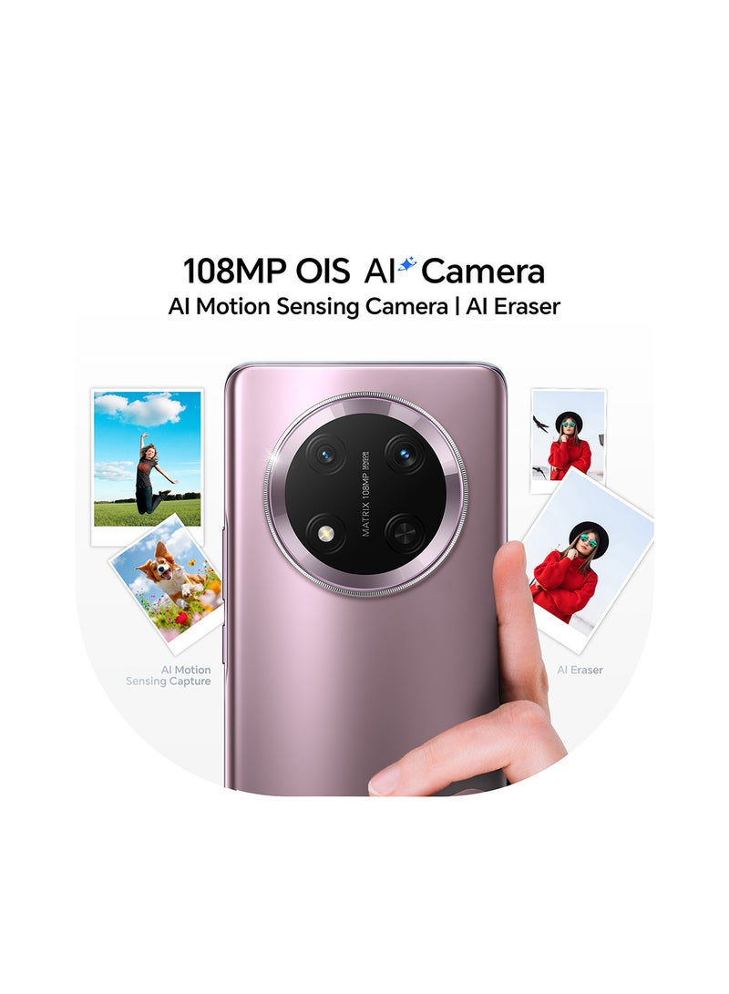 X9c Dual SIM Titanium Purple 12GB RAM 256GB 5G With Free honor choice Earbuds - Middle East Version image 11