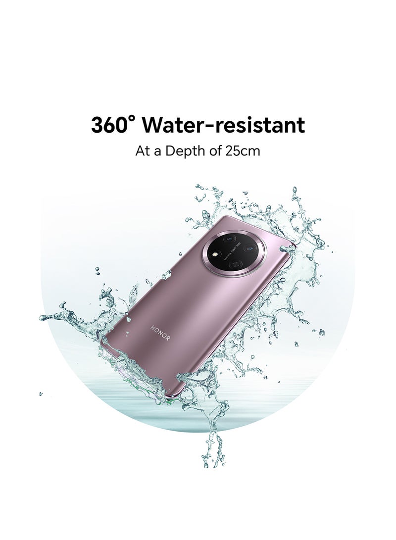 X9c Dual SIM Titanium Purple 12GB RAM 256GB 5G With Free honor choice Earbuds - Middle East Version image 7