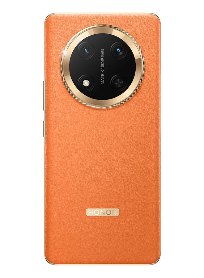 Honor - X9c Dual SIM Sunrise Orange 12GB RAM 256GB 5G With Free Buds - Middle East Version - Image 1
