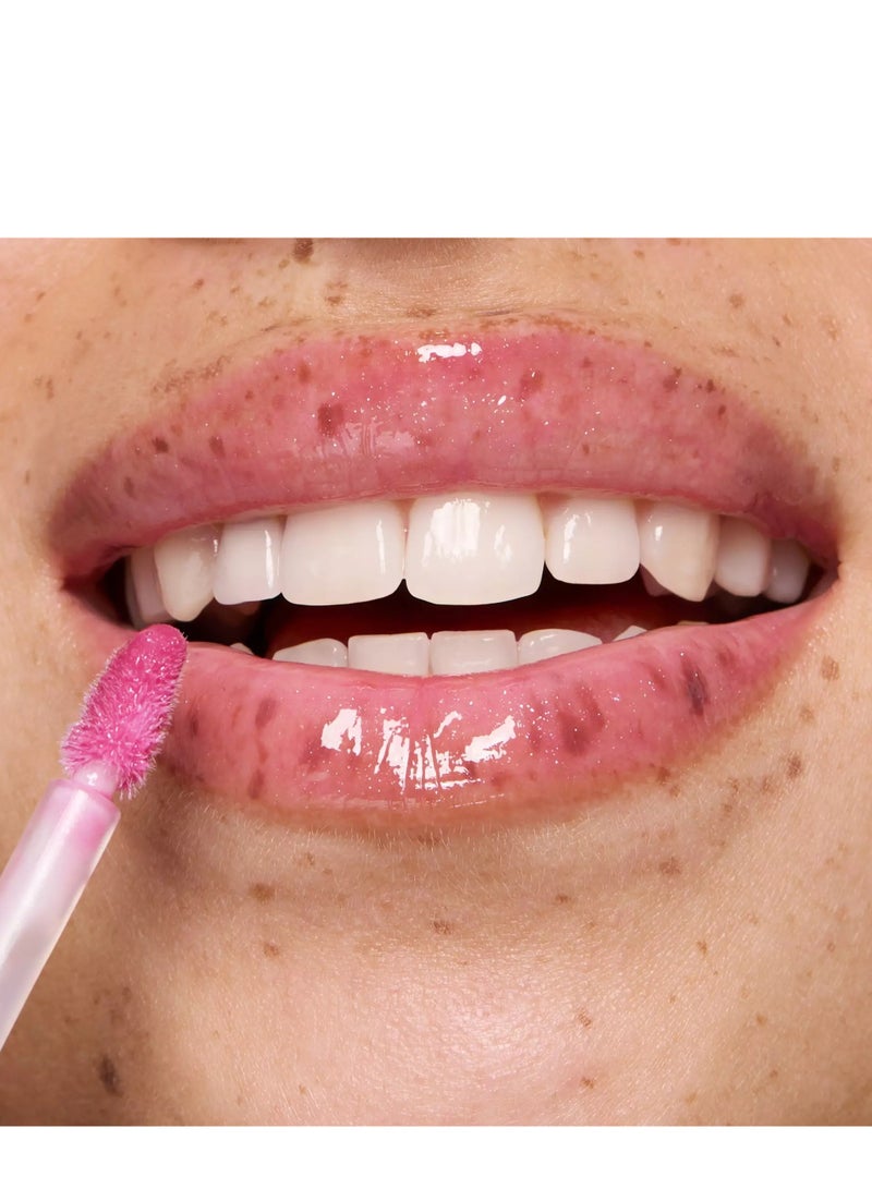 Essence Extreme Shine Volume Lip Gloss, No. 13 Glazed Berry, Nude, Volumising, Radiant Fresh, Glossy, Translucent, Vegan, Oil-Free, Alcohol-Free. Glazed Berry