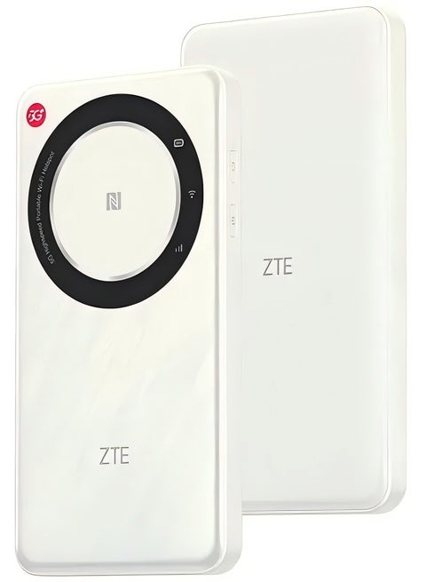 5G Portable WiFi Mobile Router U30 Air,Intelligent Dual Network up to 650Mbps NFC One Touch Connect 4500mAh Large Battery Unlock Global version White