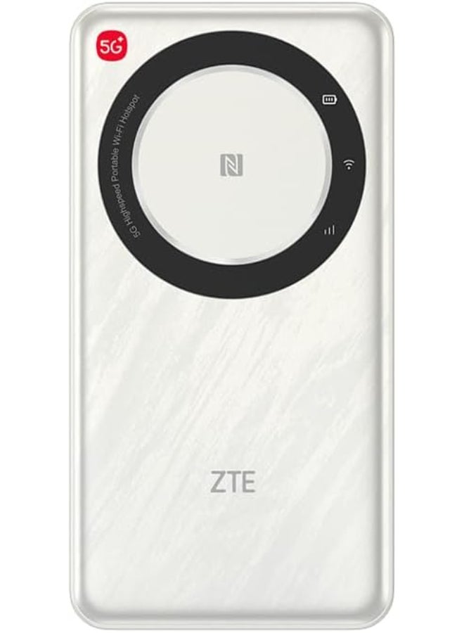 ZTE 5G Portable WiFi Mobile Router U30 Air,Intelligent Dual Network up to 650Mbps NFC One Touch Connect 4500mAh Large Battery Unlock Global version White - Image 2