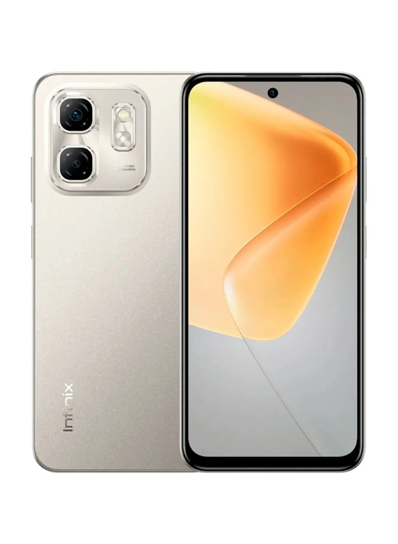 Infinix - Hot 50i Dual SIM Titanium Grey 4+4GB RAM 256GB 4G- Middle East Version - Image 1