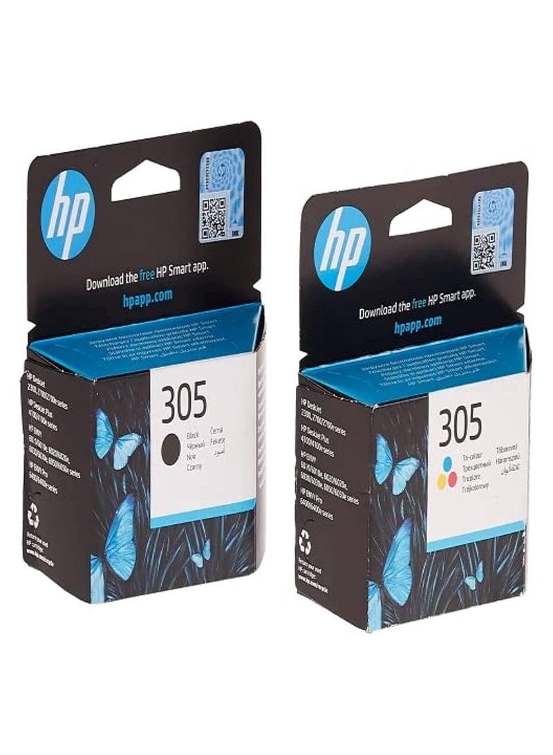 HP Cartridge Kit 305 Bank And Color