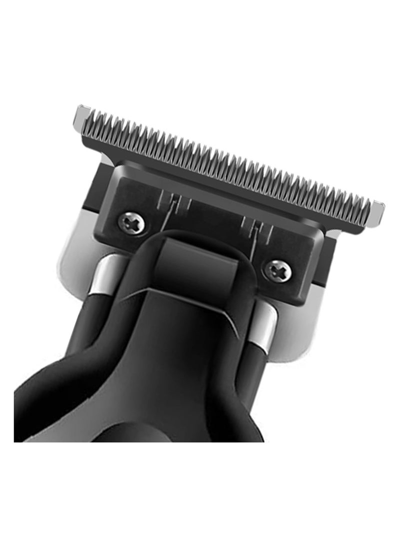 Kemei - Professional Cordless Men's Shaver Beard Trimmer Hair Clipper T-Blade Haircut Machine, KM-2299 - Image 1