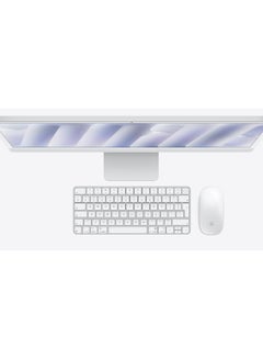 Apple iMac with 24-inch Retina 4.5K Display, M4 Chip 10-Core CPU 10-Core GPU Processor/16GB RAM/256GB SSD/Mac OS X High Sierra English/Arabic Silver  - Image 3