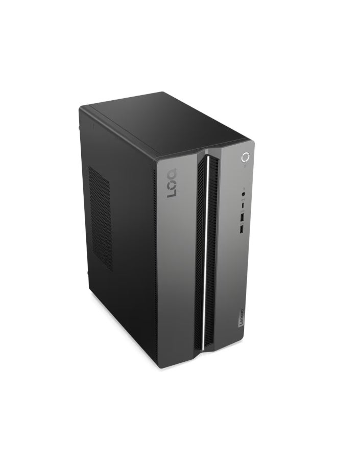 Lenovo - LOQ Tower PC With Intel Core i5-14400F Processor/16GB RAM DDR5 /512GB SSD/6GB Nvidia GeForce RTX 3050 Graphics/ Windows 11 / english_arabic Luna Grey - Image 1