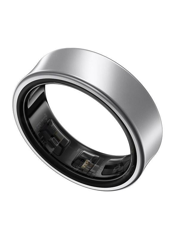 Samsung Galaxy Ring Fitness Monitor Sleep Tracker AI Smart Ring Size 6 Titanium Silver - Image 1