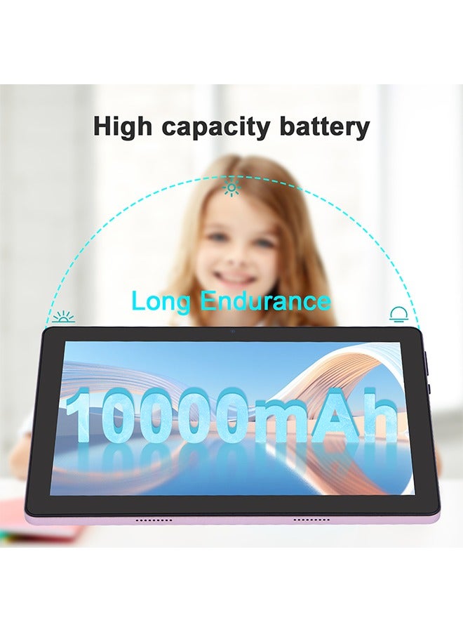 C idea 10.1-Inch Tablet, Android 13 Tab, 5G Tablet Dual SIM 8GB RAM 512GB,10000mAh Battery With Bluetooth Keyboard, Mouse And Speaker CM8800plus - Pink - Image 3