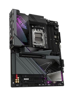 X870E AORUS MASTER Wi-Fi ATX Motherboard, AMD X870E Chipset, AM5 Socket, 4 x DIMM DDR5 (256GB Max), PCIe 5.0 x16, 4 x M.2, 5Gb Ethernet, Wi-Fi 7, Bluetooth 5.3, HDMI, Dual USB4, AI Performance, Digital Twin VRM, Safe OC | X870E AORUS MASTER Black - pnsku/N70131334V/45/_/1732703020/b87cf5a7-c9dc-46db-81c6-78b695d2825b