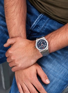 SWISS MILITARY HANOWA Men's Sonoran Watch With Silver Bracelet 43mm 10ATM - SMWGH2101903  - Image 5