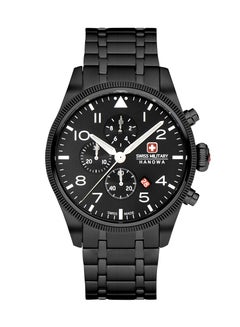 SWISS MILITARY HANOWA Men's Analog Quartz Watch with Stainless Steel Strap  - Image 1