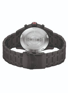 SWISS MILITARY HANOWA Men's Analog Quartz Watch with Stainless Steel Strap  - Image 4