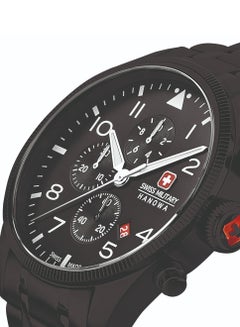 SWISS MILITARY HANOWA Men's Analog Quartz Watch with Stainless Steel Strap  - Image 2