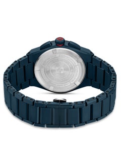 SWISS MILITARY HANOWA Men's Sidewinder Ceramic Watch With Blue Ceramic Strap 10 Atm - SMWGI0002281  - Image 4