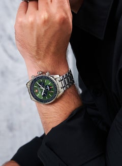 SWISS MILITARY HANOWA Men's Afterburn Chrono Watch With Silver Bracelet 44mm 10ATM - SMWGI0000307  - Image 2