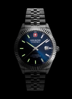 SWISS MILITARY HANOWA Men's Diligenter Watch With Silver Stainless Steel Bracelet 10 Atm - SMWGL0002102  - Image 5