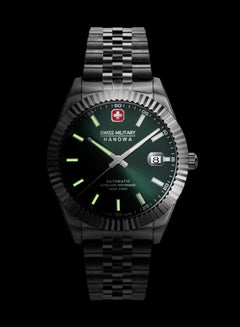 SWISS MILITARY HANOWA Men's Diligenter Watch With Silver Stainless Steel Bracelet 10 Atm - SMWGL0002103  - Image 4