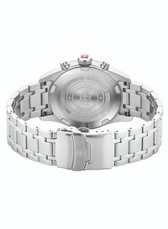 SWISS MILITARY HANOWA Men's Thunderbolt Chrono Watch With Silver Bracelet 43mm 10ATM - SMWGI0000403  - Image 4
