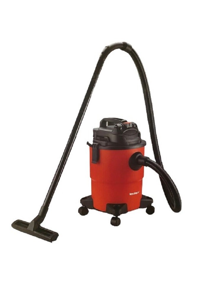 KOOLEN - Wet & Dry Drum Vacuum Cleaner, 20 L 1300 W 806101001 Red - Image 1