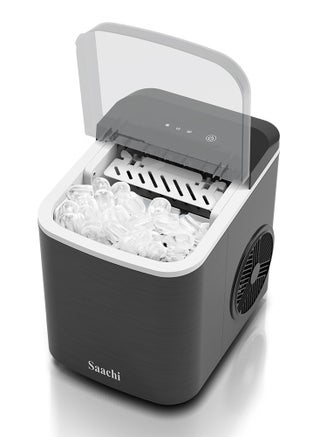 Electric Ice Maker, 1.3 Liters Water Tank Capacity, Dispenses 9pcs Bullet-shaped Ice every 6 minutes, 12 Kgs Ice in 24 Hours, Removable Ice Basket 1.3 L 100 W NL-IM-452 Dark Grey - pnsku/N70131422V/45/_/1732689982/679a544a-8f58-476b-97ae-70491ba2375c