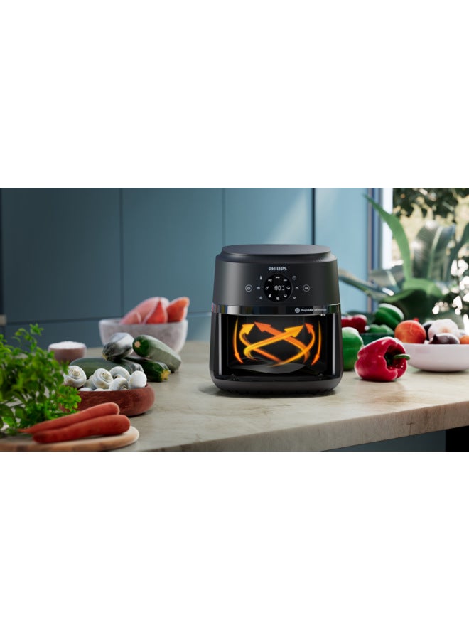 قلاية هوائية AirFryer L - 13 طريقة للطهو، 9 برامج للطهي معدة مسبقاً، شاشة لمس، تقنية Rapid Air، 4.2 L 1500 W NA229/00 - pnsku/N70131428V/45/_/1739179154/62fb6ade-e7a3-420f-abc9-ab11cef23254