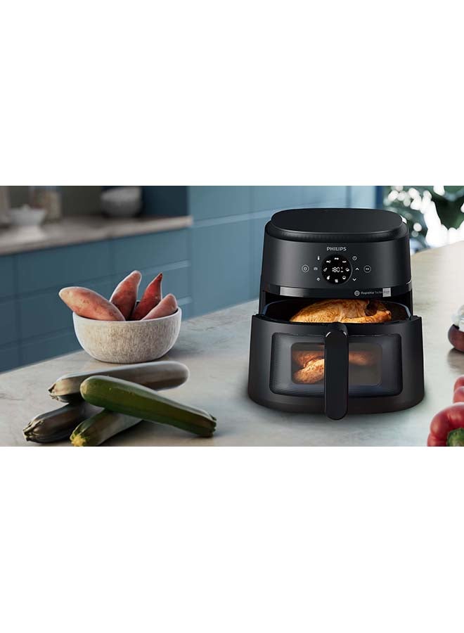 قلاية هوائية AirFryer XL - نافذة شفافة، 13 طريقة للطهو، 9 برامج للطهي معدة مسبقاً، شاشة لمس، تقنية Rapid Air، 6.2 L 1700 W NA230/00 - pnsku/N70131429V/45/_/1739418501/e2210edd-7210-441f-9987-4069d644ef88