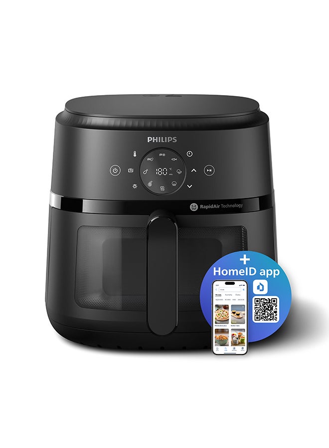 قلاية هوائية AirFryer XL - نافذة شفافة، 13 طريقة للطهو، 9 برامج للطهي معدة مسبقاً، شاشة لمس، تقنية Rapid Air، 6.2 L 1700 W NA230/00 - pnsku/N70131429V/45/_/1739418502/a3bf0d56-ea10-4587-b72f-34db5e61777b