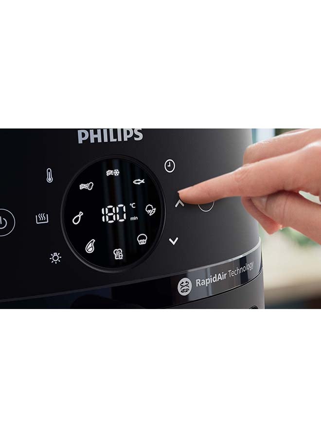 قلاية هوائية AirFryer XL - نافذة شفافة، 13 طريقة للطهو، 9 برامج للطهي معدة مسبقاً، شاشة لمس، تقنية Rapid Air، 6.2 L 1700 W NA230/00 - pnsku/N70131429V/45/_/1739418503/45770622-9122-44cb-b36f-3c4dc0b3403a
