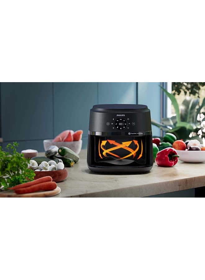 قلاية هوائية AirFryer XL - نافذة شفافة، 13 طريقة للطهو، 9 برامج للطهي معدة مسبقاً، شاشة لمس، تقنية Rapid Air، 6.2 L 1700 W NA230/00 - pnsku/N70131429V/45/_/1739418503/7fd69b1c-7e05-409e-8a41-e6fd39697210