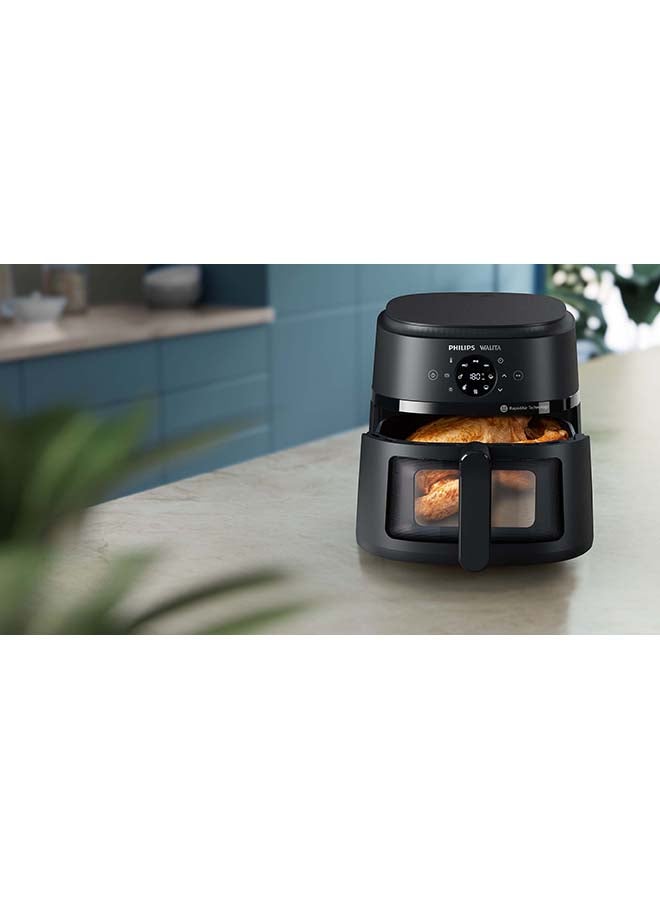 قلاية هوائية AirFryer XL - نافذة شفافة، 13 طريقة للطهو، 9 برامج للطهي معدة مسبقاً، شاشة لمس، تقنية Rapid Air، 6.2 L 1700 W NA230/00 - pnsku/N70131429V/45/_/1739418505/2c6f184e-4e7c-4c3d-8267-9bfa733ac750