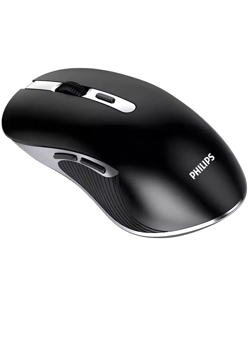 Philips M525 Rechargeable Wireless Mouse – Optical Sensor 1600 DPI – Silent Clicks Black - Image 5