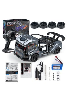 مايتويز SG-16091/16 Scale 2.4G 4WD Flat Drift RC Car Truck Remote Control Car 35km/h High Speed With LED Lights  - Image 1