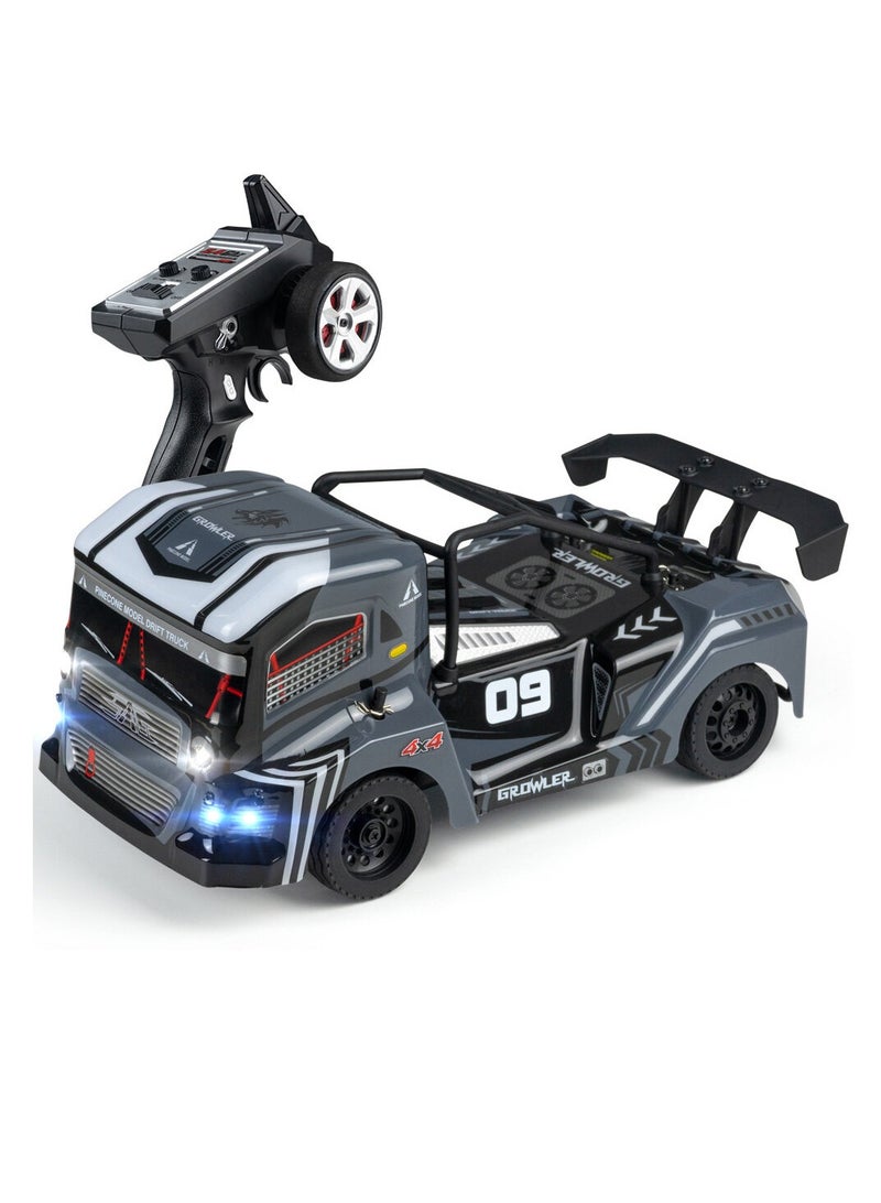 MYTOYS SG-16091/16 Scale 2.4G 4WD Flat Drift RC Car Truck Remote Control Car 35km/h High Speed With LED Lights  - Image 2