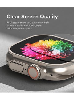 Tempered Glass [Easy Slide] for Apple Watch Ultra 2 / 1 Screen Protector, Case Friendly Premium 9H Hardness, Anti-Scratch, Easy to Install - 2 Pack, W Installation Jig Clear - pnsku/N70131474V/45/_/1732693620/f177e8c2-dd8c-463c-8a84-ee19f4d11519