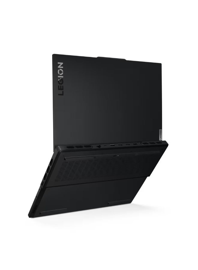 لينوفو - Legion Pro 7 Gaming Laptop With 16 Inch WQXGA (2560x1600) 240Hz Display IPS, Core i9-14900HX Processor/32GB DDR5 RAM/1TB SSD/12GB Nvidia Geforce RTX 4080 Graphics Card/Windows 11 Home English/Arabic Eclipse Black - Image 1