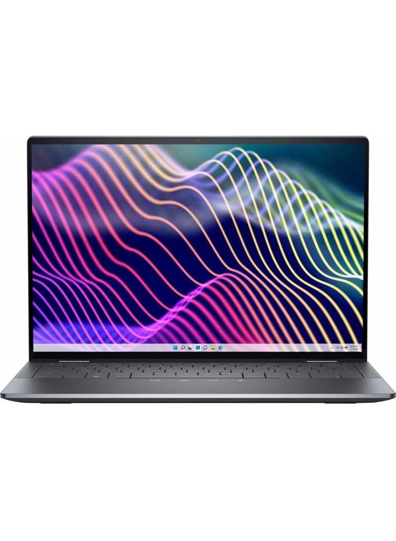 ديل (Upgraded Version) Latitude 9000 9440 Touchscreen Laptop With 14-Inch Display, Core i7-1365U Processor/32GB RAM/512GB SSD/Intel Iris XE Graphics/Windows 11 Pro English Silver - Image 2