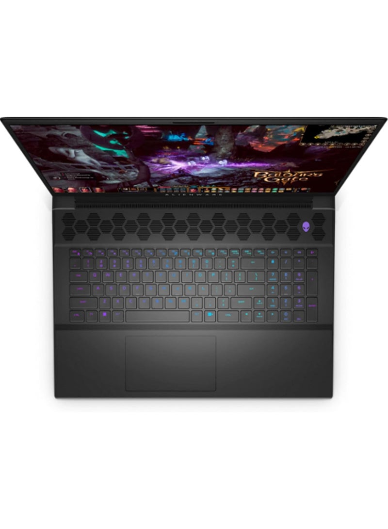 DELL - Alienware M18 (Upgraded Version) Laptop With 18-Inch Display, Core i9-13900HX Processor/64GB RAM/4TB SSD/12GB NVIDIA GeForce RTX 4080 Graphics/Windows 11 Pro English Black - Image 1