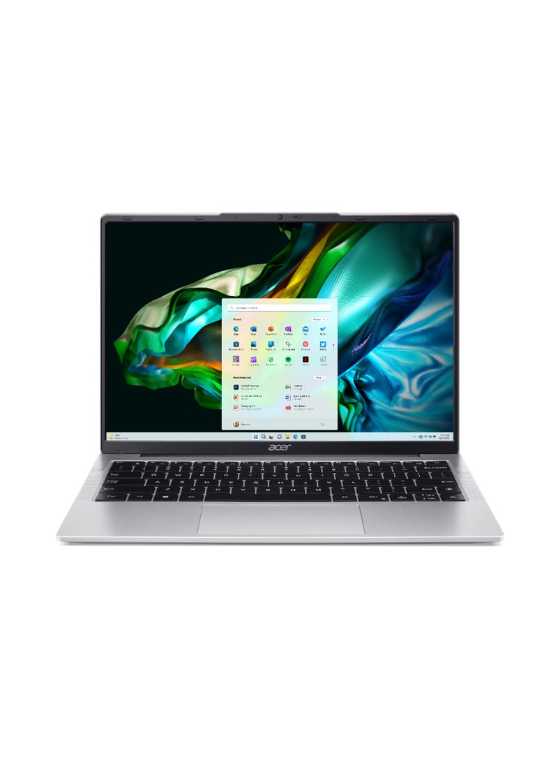 Acer - Aspire Lite AL14 Laptop With 14-Inch Display, Core i5-1334U Processor/16GB RAM/512GB SSD/Intel UHD@ Graphics/Windows 11 Home English Light Silver - Image 1