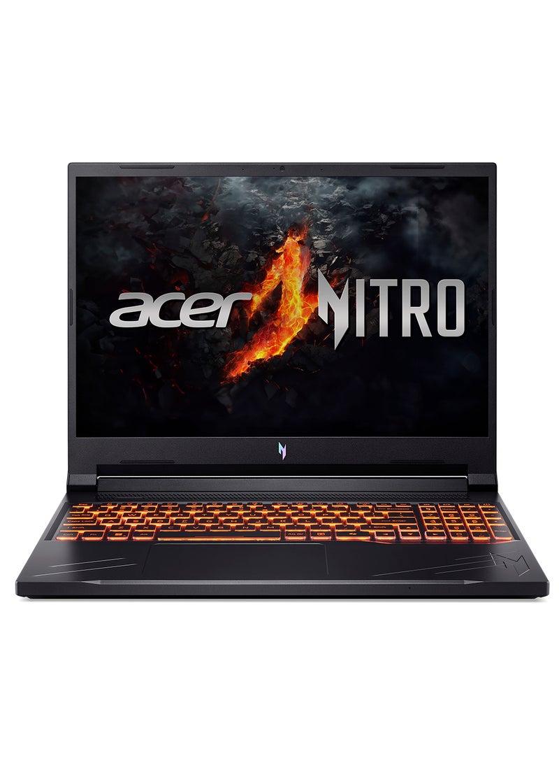 Acer Nitro V ANV16 Gaming Laptop With 16-Inch Display, Core i7-14650HX Processor/16GB RAM/512GB SSD/8GB NVIDIA GeForce RTX 4060 Graphics Card/Windows 11 English Obsidian Black  - Image 1