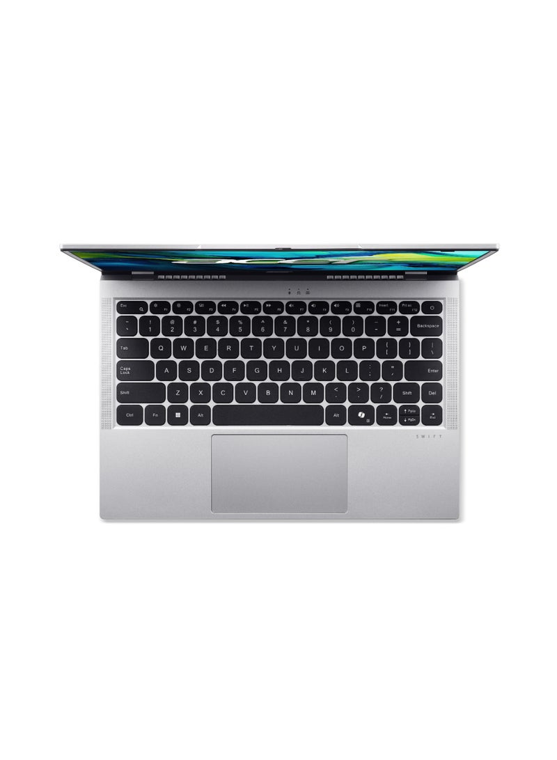 أيسر - Swift 16 SF16 AI Laptop With 16-Inch Display, Core Ultra 7-258V Processor/32GB RAM/2TB SSD/Intel ARC Graphics/Windows 11 English Ice Black - Image 1