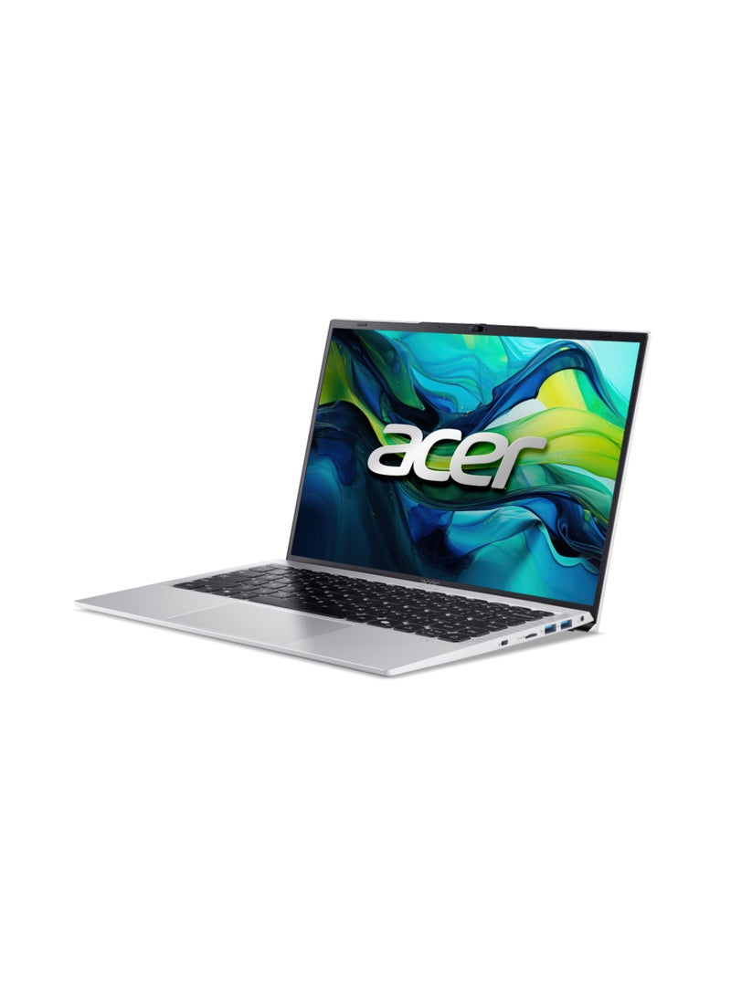 أيسر - Swift 16 SF16 AI Laptop With 16-Inch Display, Core Ultra 7-258V Processor/32GB RAM/2TB SSD/Intel ARC Graphics/Windows 11 English Ice Black - Image 1