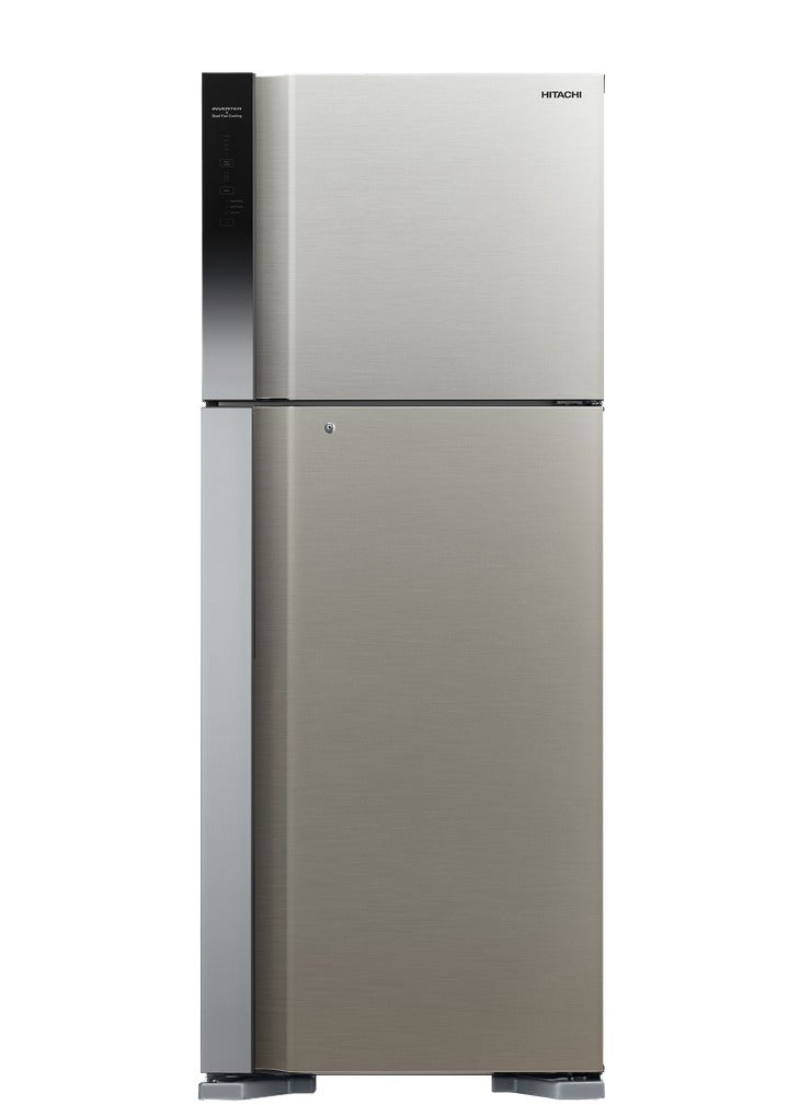Hitachi Refrigerator, Double Door, 18 CuFt, 510L,, Silver - HRTN8565DFPSVSA(ME) 510 L 950 W HRTN8565DFPSVSA(ME) Silver