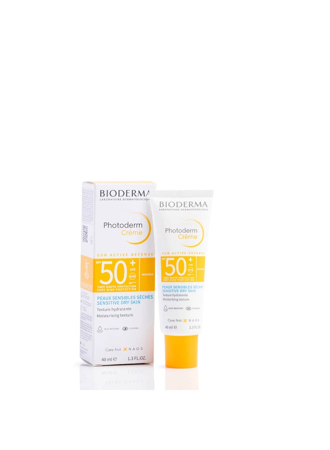 بيوديرما Photoderm Creme Spf50+ Bioderma Photoderm Creme SPF 50+ 40ml  - Image 1