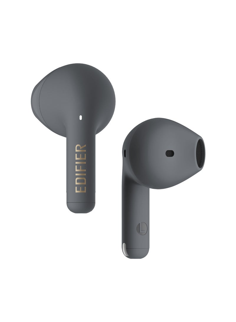 EDIFIER - X2s Bluetooth Earbuds, 26H Battery Life, IP54 water proof, Fast Charge, AI Clear Calls, powerful bass, Low Latency Game Mode Grey - Image 1