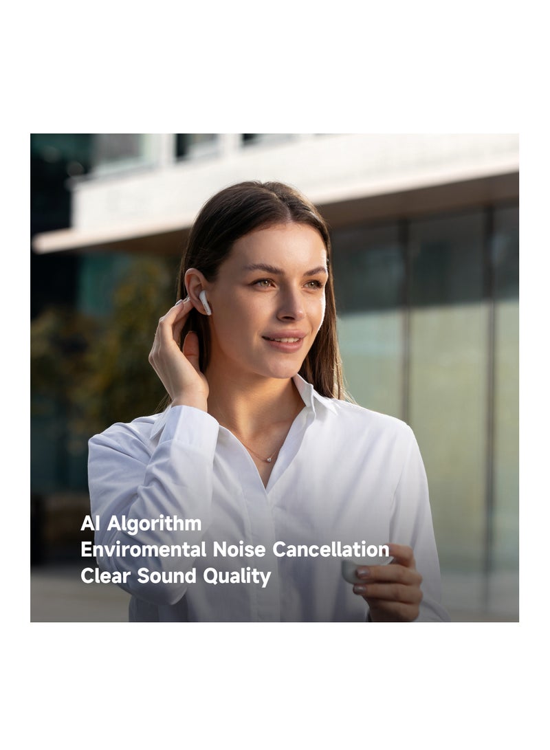 EDIFIER - X2s Bluetooth Earbuds, 26H Battery Life, IP54 water proof, Fast Charge, AI Clear Calls, powerful bass, Low Latency Game Mode Ivory - Image 1